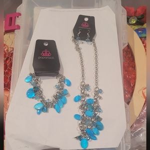 Paparazzi Blue Stone Set